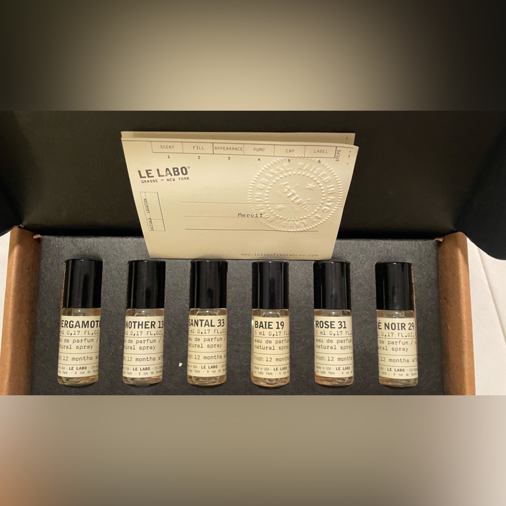 Le Labo Fragrance Discovery Set Unisex Perfume 6 piece